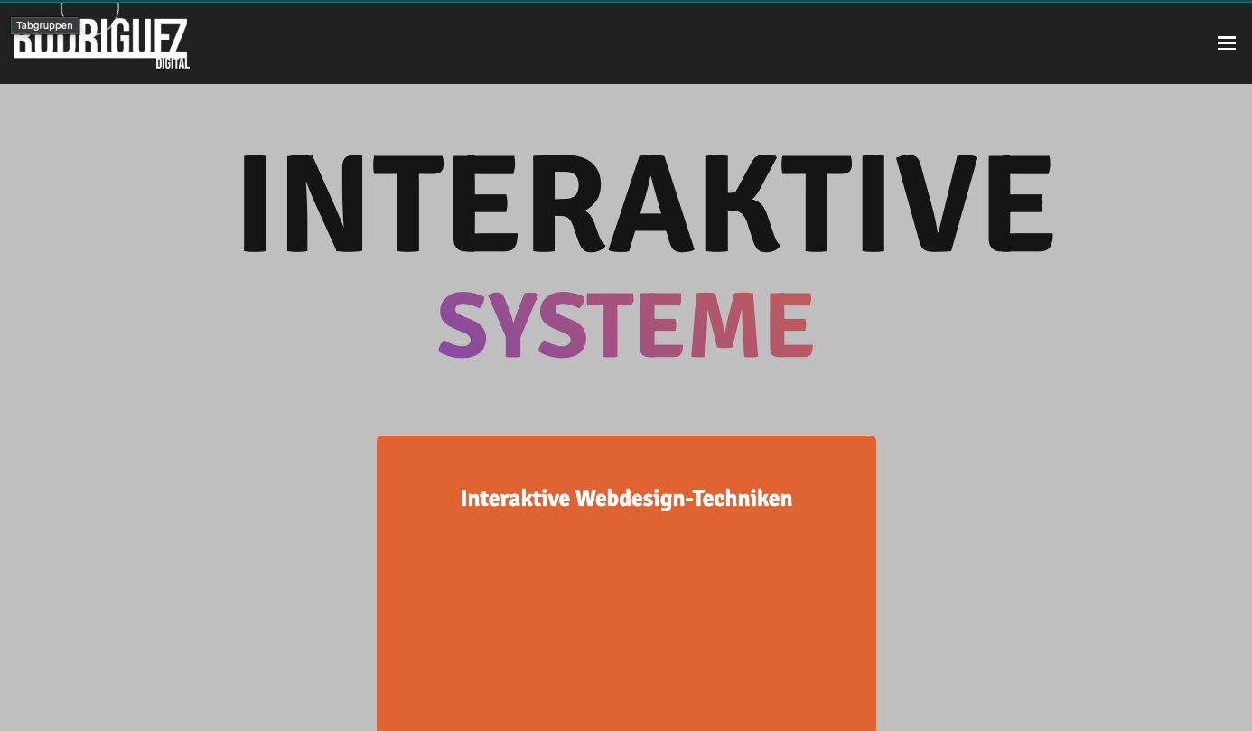 Interaktives System